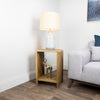 Bari reclaimed teak side table shown from another angle (2)