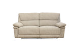 Bartex 3 Seater Recliner Sofa Natural