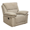 Bartex Recliner Chair Natural fabric manual reciner
