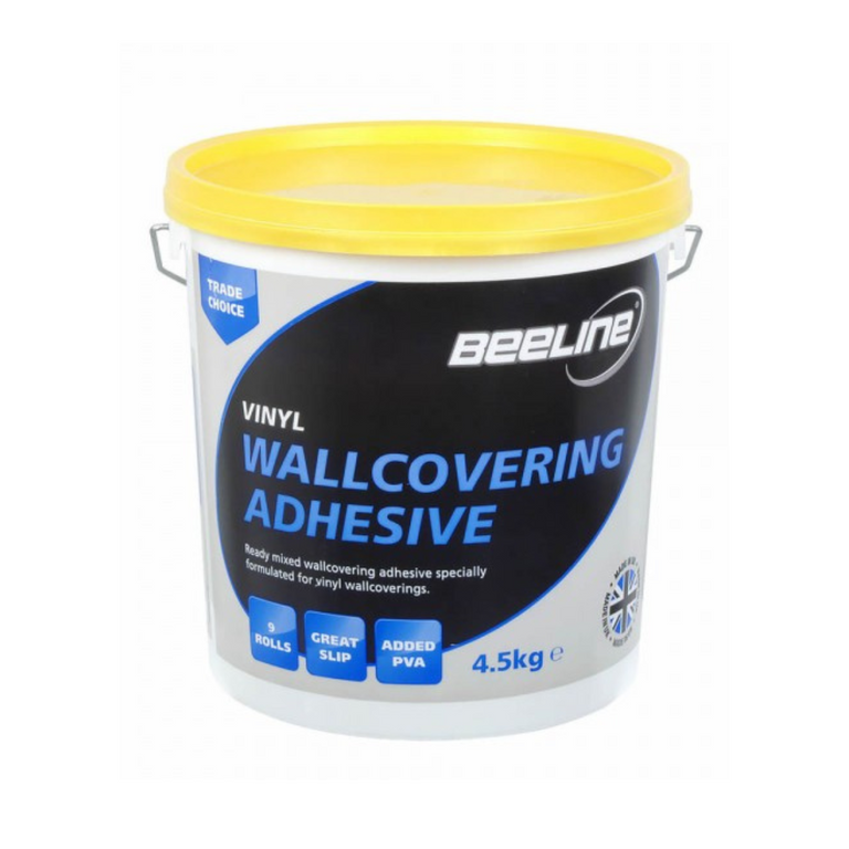 Beeline Vinyl Ready Mix Wallcovering Adhesive 4.5kg