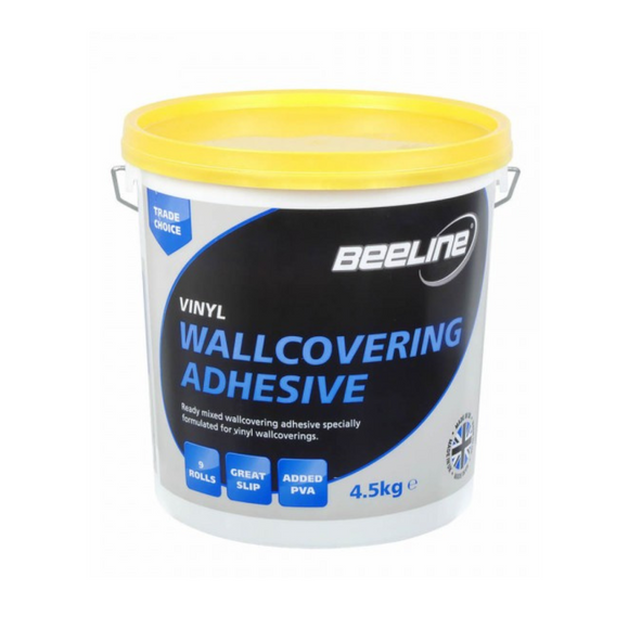 Beeline Vinyl Ready Mix Wallcovering Adhesive 4.5kg