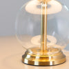 Lighting for Any Room – Bella Glass Lamp Gold 45cm.
