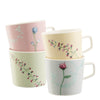 Aynsley Camille Pastle Set of 4 Mugs picture on the white background