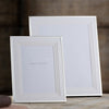 Belleek Living 5 x 7 Photo Frame beside the larger matching frame
