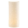 Infuse your home with the warm glow of the Belleek Living Church Scene Luminaire. 