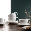 Belleek Living Erne Cappuccino Cup & Saucer Set of 4 life style picture