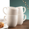 Set of 4 Belleek Living mugs for entertaining.