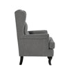 Bertie Accent Chair Grey picture from the side