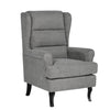 Bertie Accent Chair Grey picture on the white background