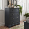 Make a bold statement with the sleek and chic Bianca Drawer Chest.