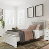 Optimize your room with the chic and versatile Bianca Single Bed in White.