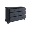 Immerse in sophistication: chic Bianca Grey Wide Drawer Chest.