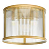 Bianka 3 Light Flush Satin Bronze  picture on the white background