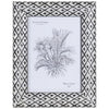 Black & White Geometric Photo Frame 5x7