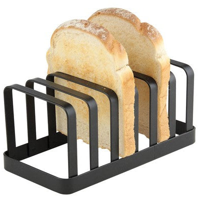 Black Flat Iron Toast Rack