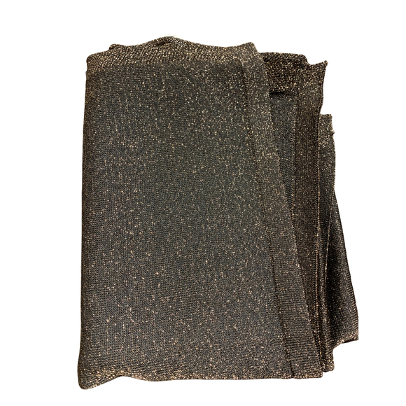 Black Sparkling Scarf picture on the white background