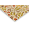 Morris & Co Blackthorn Floral Outdoor Rug Wheat hand-tufted rug with a loop pile