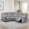 Blaine Corner Group Electric Recliner Greige life style picture
