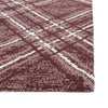 Blaze Geometric Rug 01 Ivory Orange picture of the corner