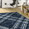 Blaze Geometric Rug 02 Navy Blue perfect for any room