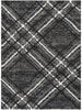 Blaze Geometric Rug 04 Grey picture of the rug design