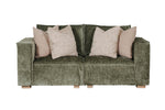 Small 2 seater sofa Bodhi with loose cushions
