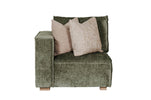 Stylish Bodhi Modular Corner Sofa Arm LHF Olive enhancing modern decor
