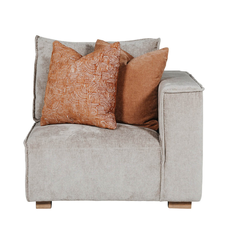 Bodhi Modular Corner Sofa Arm RHF Mink