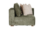 Stylish Bodhi Modular Corner Sofa Arm RHF Olive in Modern Design
