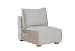 Corner sofa Bodhi Modular in mink color
