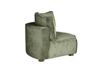 Relaxing Bodhi Modular Corner Sofa Olive in Cozy Space
