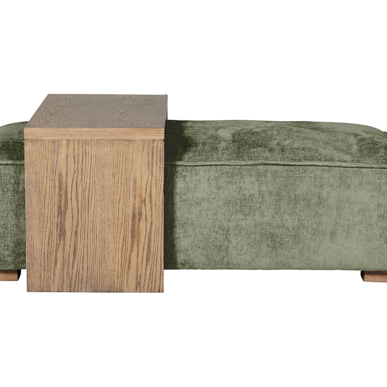Bodhi Ottoman and Coffee Table Set Olive