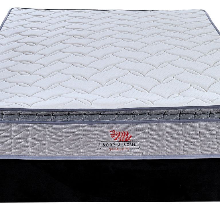 Body and Soul Vitality Pillow Top 5ft King Bed Mattress