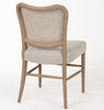 Bonnie Steeple Fabric Dining Chairs Pair of 2 made from a sodid wood and comes in pairs