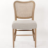 Bonnie Steeple Fabric Dining Chairs Pair of 2 with a seat height 49 cm