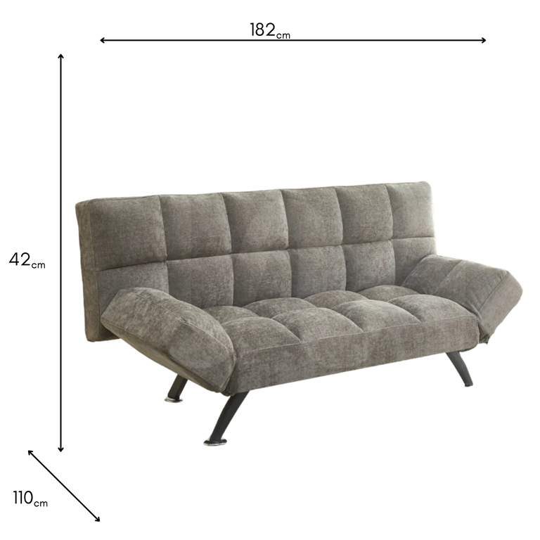 Boston Sofa Bed Liberty Stone - Fabric Sofa Bed Collection