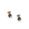 Bougie Beads Stud Earrings Midnight
