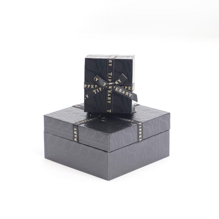 Tipperary Crystal Bow - Mini Stud Crystal Earrings Gold