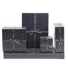 Tipperary Crystal Gold CZ Bow Pendant Silver picture of the gift box