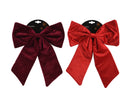 Cristmas Decoration Bow Polyester available in two different colors