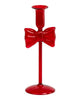 Bow Taper Candle Holder 27cm tall candle holder
