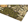 Morris & Co Bower Floral Rug Twining Vine Green hand-tufted rug with a cut pile