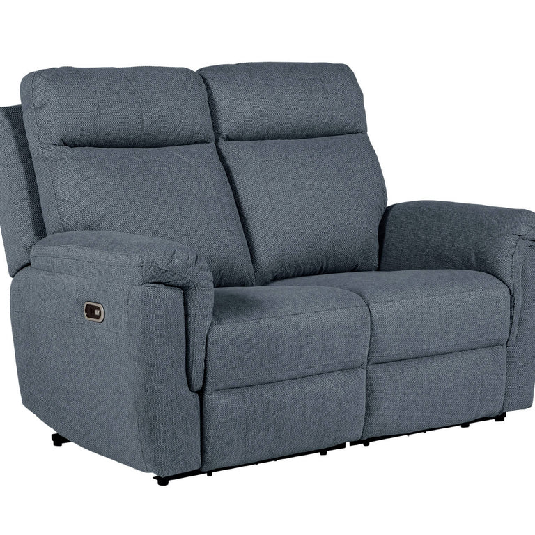 Bowie 2 Seater Recliner Sofa Azul