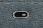 Bowie Corner Sofa Electric Recliner Azul close view picture of the power panel