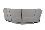 Bowie Corner Sofa Electric Recliner Grey picture from the back