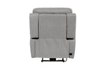 Bowie Electric Recliner Armchair Grey picture from the back
