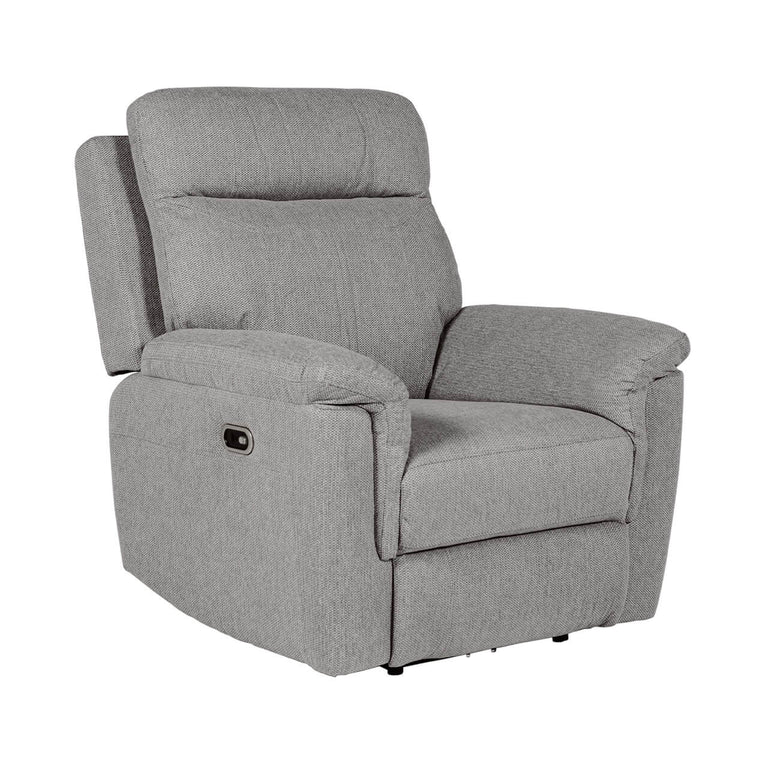 Bowie Electric Recliner Armchair Grey