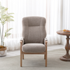 Chic armchair designed for relaxation.