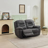 Bremen 3+2 Seater Recliner Sofa Suit Gunmetal 2 seater sofa