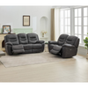 Bremen 3+2 Seater Recliner Sofa Suit Gunmetal life style picture